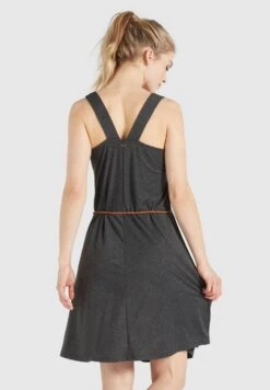 Khujo Padma - Vestido Ligero - Dunkelgrau Meliert -Moda Tienda d11b77ee850b4cbaaa474d59143c2c37