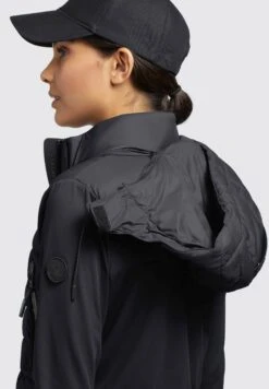 Khujo Dalis Matt - Chaqueta De Entretiempo - Schwarz -Moda Tienda d5fc4d4bc40542bf9de734fc869fa01b