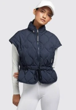 Khujo Hera - Chaleco - Dunkelblau -Moda Tienda d65aca7bb4984c72a118c50578f00df3