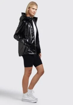 Khujo Somia - Chaqueta De Entretiempo - Schwarz -Moda Tienda d899752d7e954ab29c56ea42dbbbc959