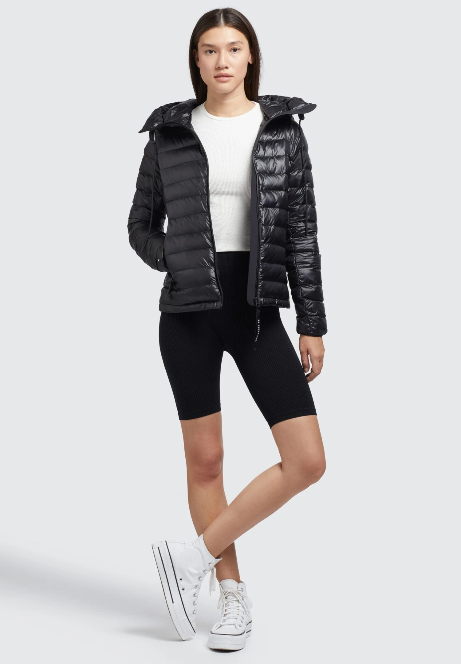 Khujo Lovina4 Shiny - Chaqueta De Entretiempo - Schwarz 6 Khujo Lovina4 Shiny - Chaqueta De Entretiempo - Schwarz - Image 4