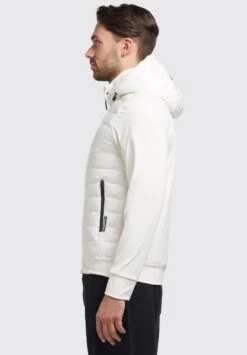 Khujo Bolt Shiny - Chaqueta De Entretiempo - Cremeweiß -Moda Tienda e6561b5572174877989d3b73609ea5d9