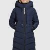 Khujo Klayd - Abrigo De Invierno - Dunkelblau -Moda Tienda e6dac0b5421a4560baceeab17337bb60
