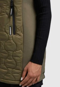 Khujo Malin - Chaleco - Olivgrün -Moda Tienda e7bafc2ec8284310b3f0a5674587e4ee