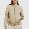 Khujo Leona - Chaquetas Bomber - Beige -Moda Tienda e89fc216a2704c55b5230661a53cba9a