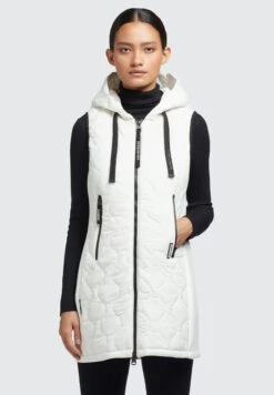 Khujo Malin - Chaleco - Naturweiß