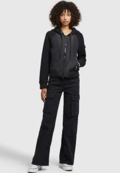 Khujo Maren - Chaqueta De Entretiempo - Schwarz -Moda Tienda ef99f22841a4417791bbcd6d35d2099c