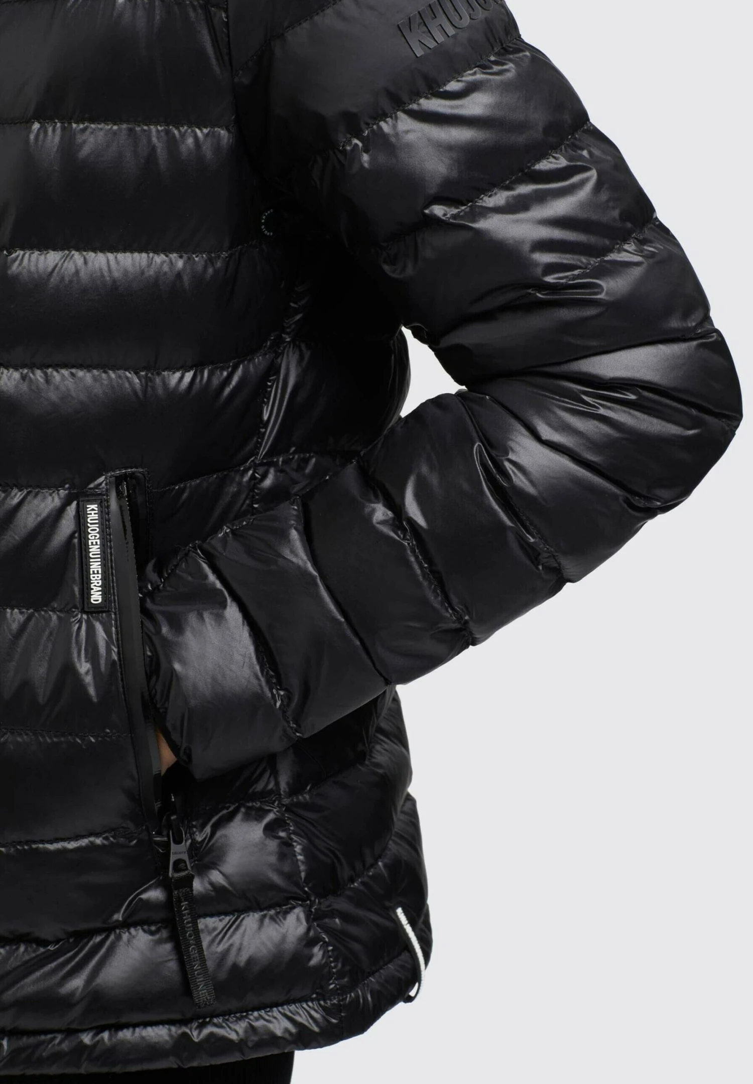 Khujo Lovina4 Shiny - Chaqueta De Entretiempo - Schwarz 9 Khujo Lovina4 Shiny - Chaqueta De Entretiempo - Schwarz - Image 7