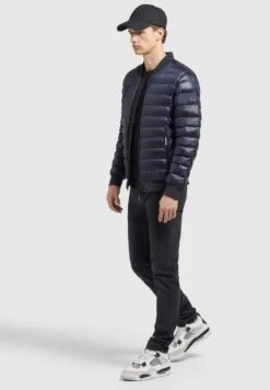 Khujo Toco Shiny - Chaqueta De Entretiempo - Dunkelblau -Moda Tienda eff0a38b9ecb4a6a9bb81ff2227b2b68