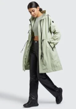 Khujo Silica - Parka - Blassgrün -Moda Tienda f273a5100a0e48e9bb89ad887ad50c90