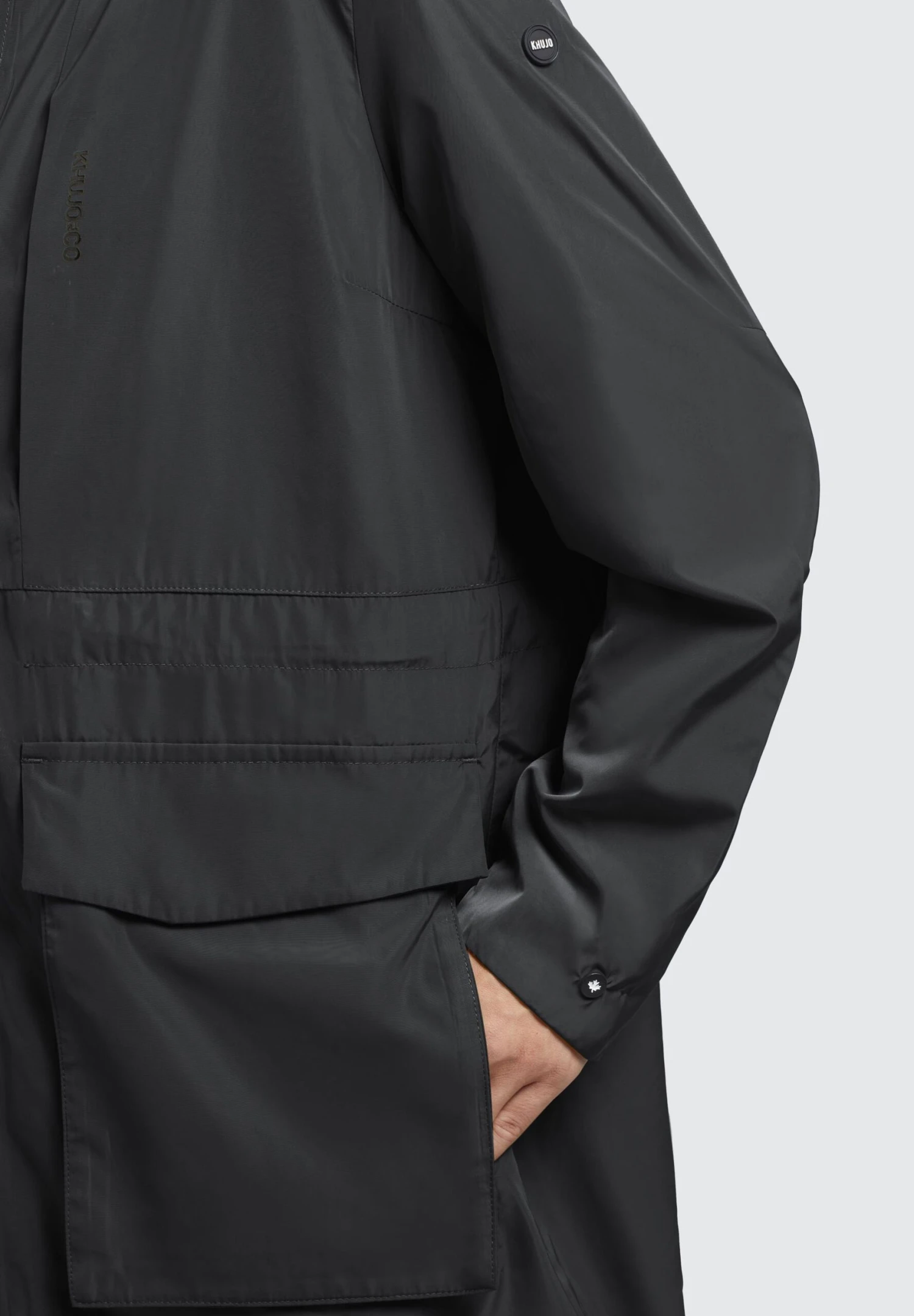 Khujo Mantel Ging - Abrigo Corto - Schwarz 7 Khujo Mantel Ging - Abrigo Corto - Schwarz - Image 5