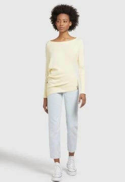 Khujo Shea - Jersey De Punto - Hellgelb -Moda Tienda f46cdee2019a4622955bb88b6b4b79e2