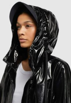 Khujo Alecia - Gabardina - Schwarz -Moda Tienda f698e9a991374d36ac0d95f08650c8ab