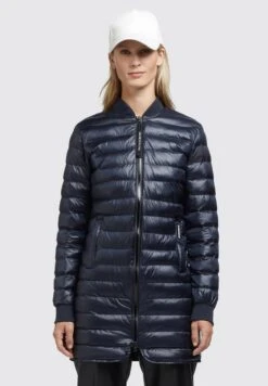 Khujo Greta Shiny - Chaqueta De Entretiempo - Dunkelblau
