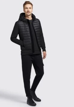 Khujo Bolt Matt - Chaqueta De Entretiempo - Schwarz -Moda Tienda fea8e613c028455fb49c46c79361243e
