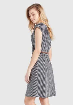 Khujo Leifa - Vestido Informal - Dunkelblau-Weiß Gestreift 14 Khujo Leifa - Vestido Informal - Dunkelblau-Weiß Gestreift -Moda Tienda ff5b9aeccd6e4f43ae0b8a04bce539c8