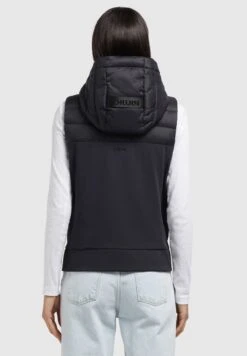 Khujo Fabia Matt - Chaleco - Schwarz -Moda Tienda ff71e1a7b28147e4ae3d382f08b020e8